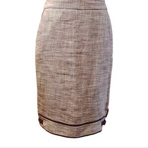 MAX MARA TWEED SKIRT Size EU 36 / US 6 EUC (never worn??!)
